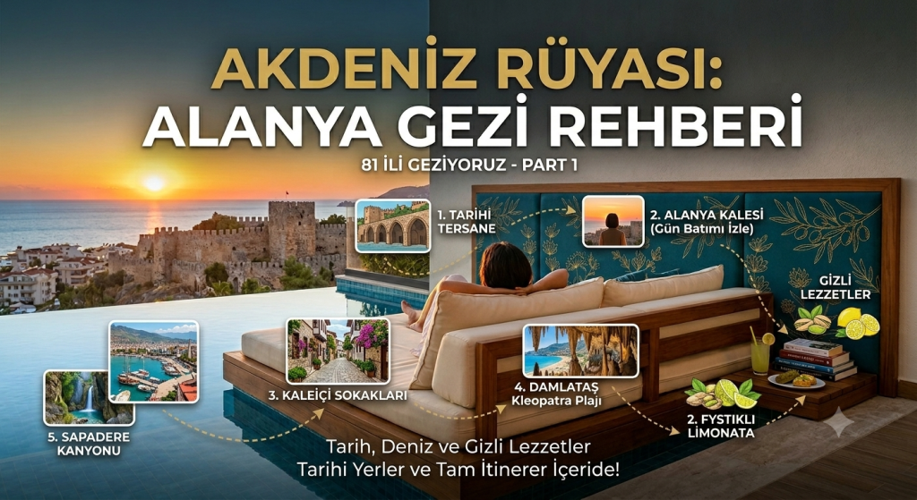 Alanya Gezi Rehberi: Yazın Alanya’da Mutlaka Yapılması Gereken 11 Şey!