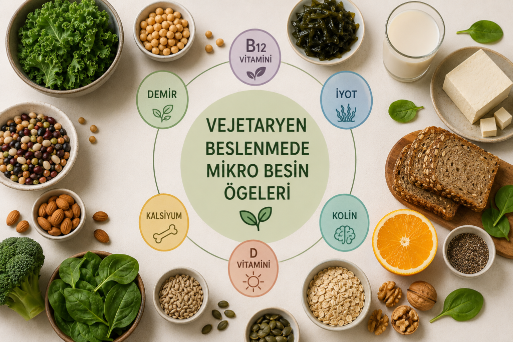 Vejetaryen Beslenmede Mikro Besin Ögeleri